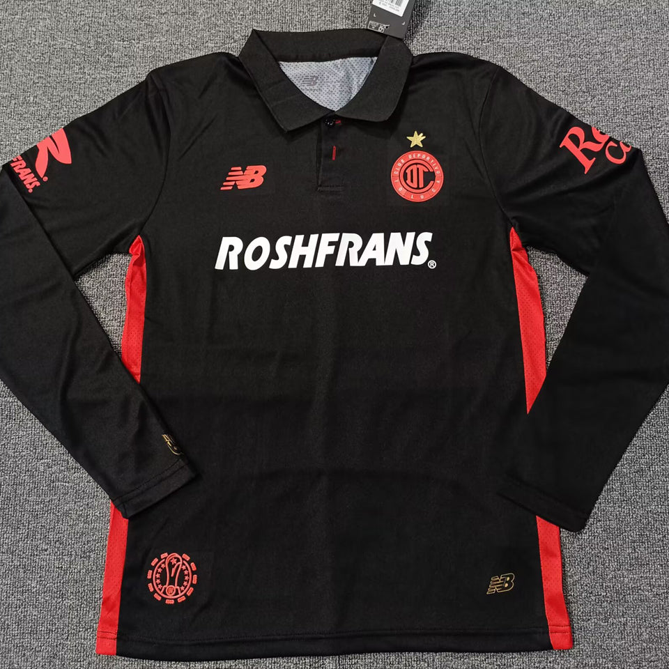 Maillot 26 Deportivo Toluca Third Manches Longues 2025