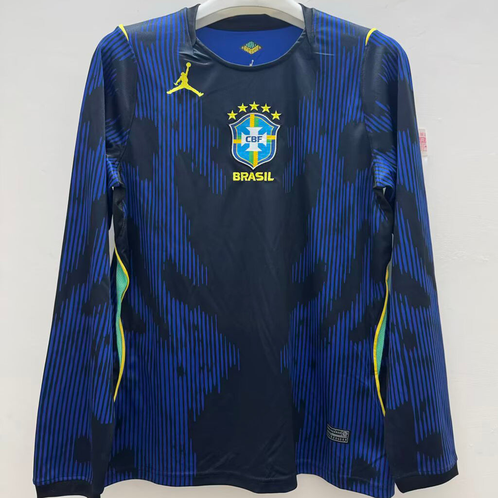 Maillot Brésil Extérieur Manches Longues 2026/27