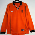 Maillot Pays-Bas Domicile Manches Longues Rétro 1998