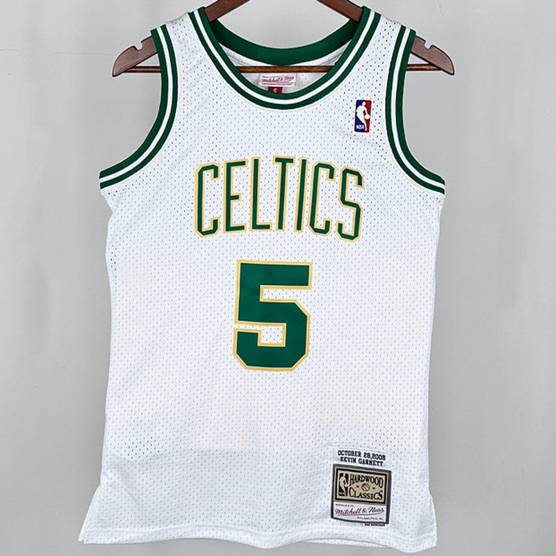 Maillot Celtics Garnett 5 Rétro