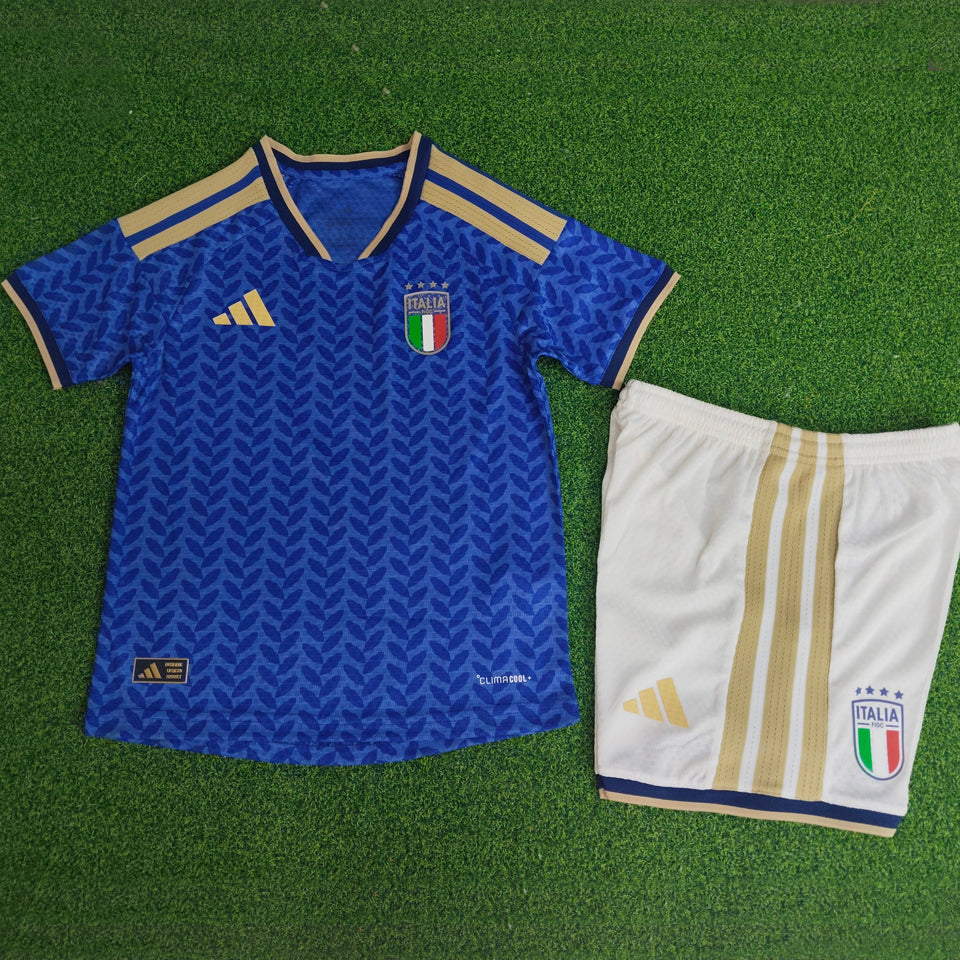 Maillot Italie Domicile 2026 Enfant (Version Joueur)