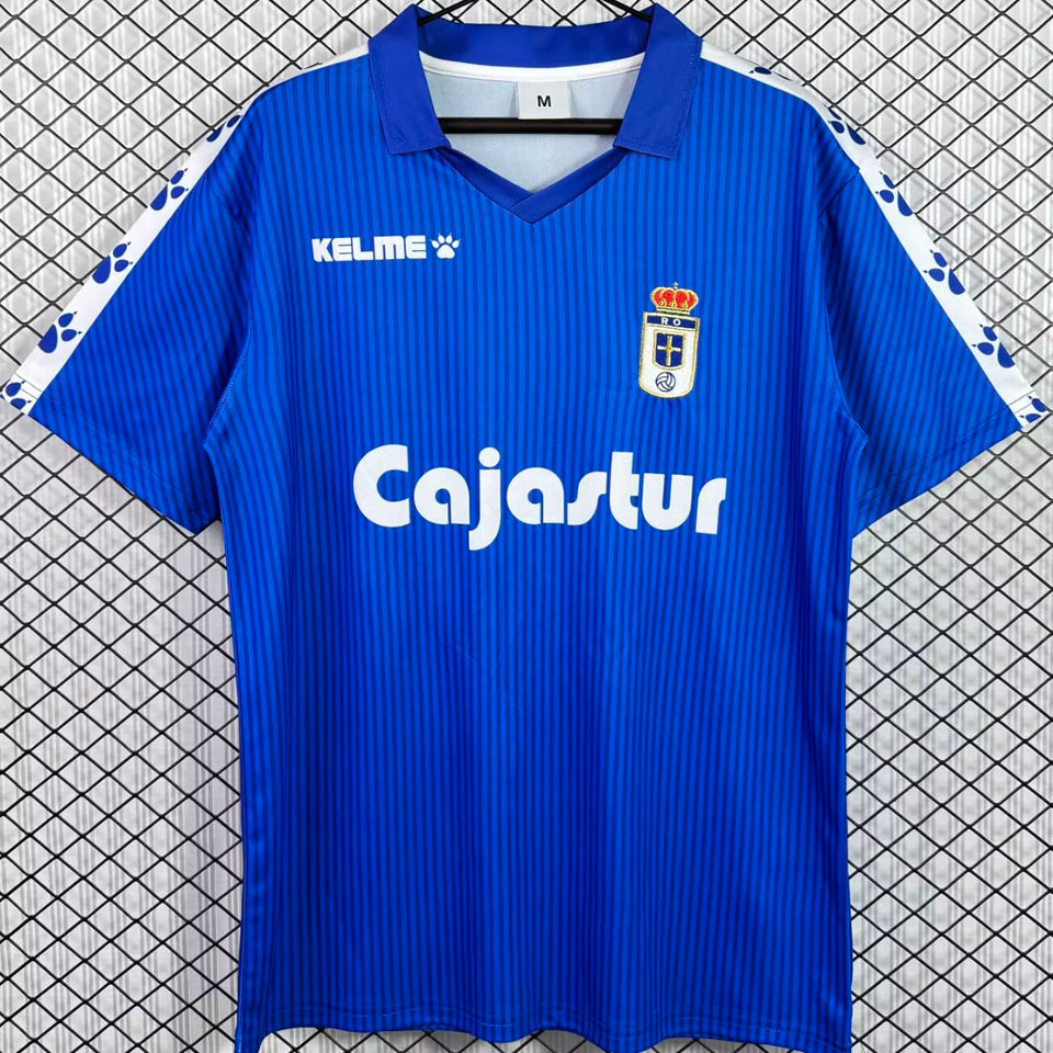 Maillot 93 Real Oviedo Domicile Rétro