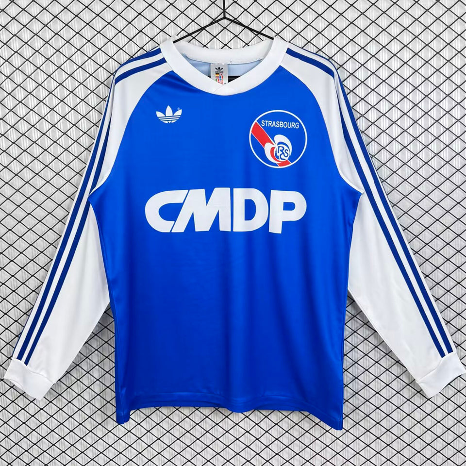 Maillot Strasbourg Domicile Manches Longues Rétro