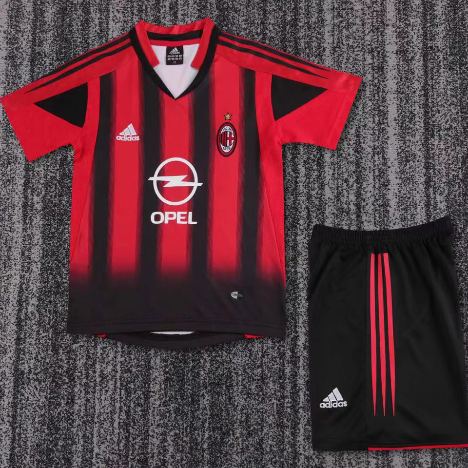 Maillot AC Milan Domicile Rétro 2004/05 Enfant