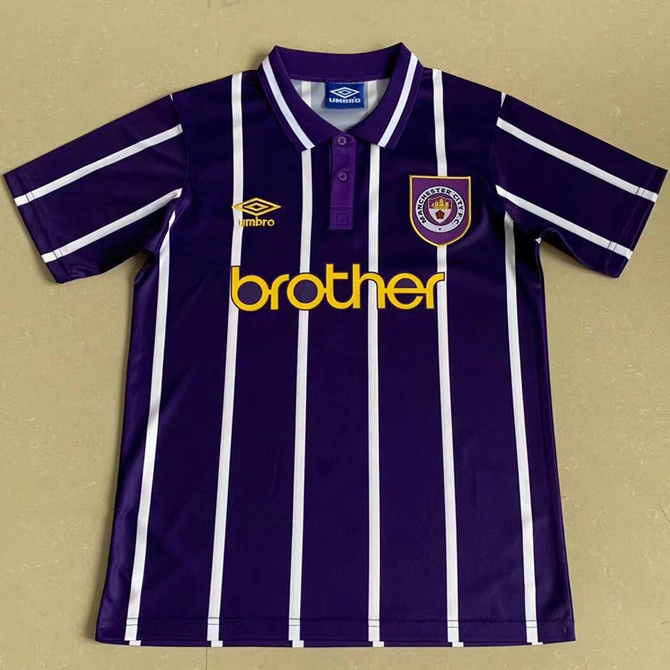 Maillot Manchester City Extérieur Rétro