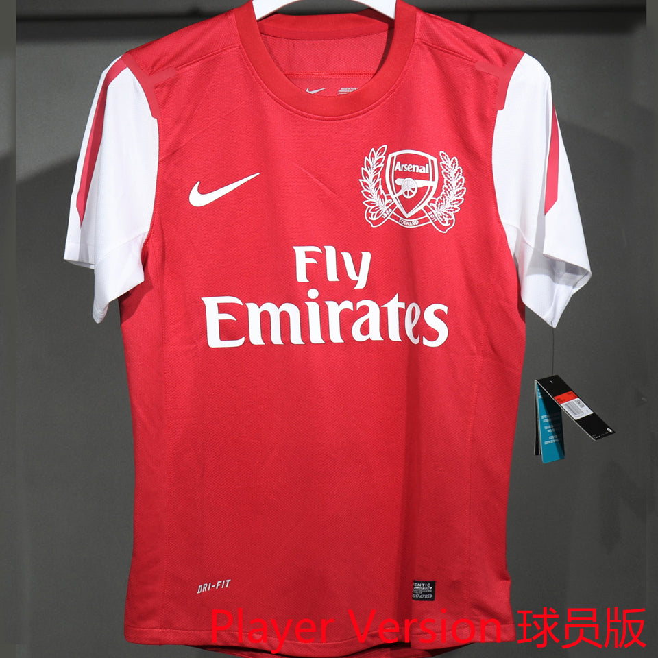 Maillot Arsenal Rétro 2011/12 (Version Joueur)