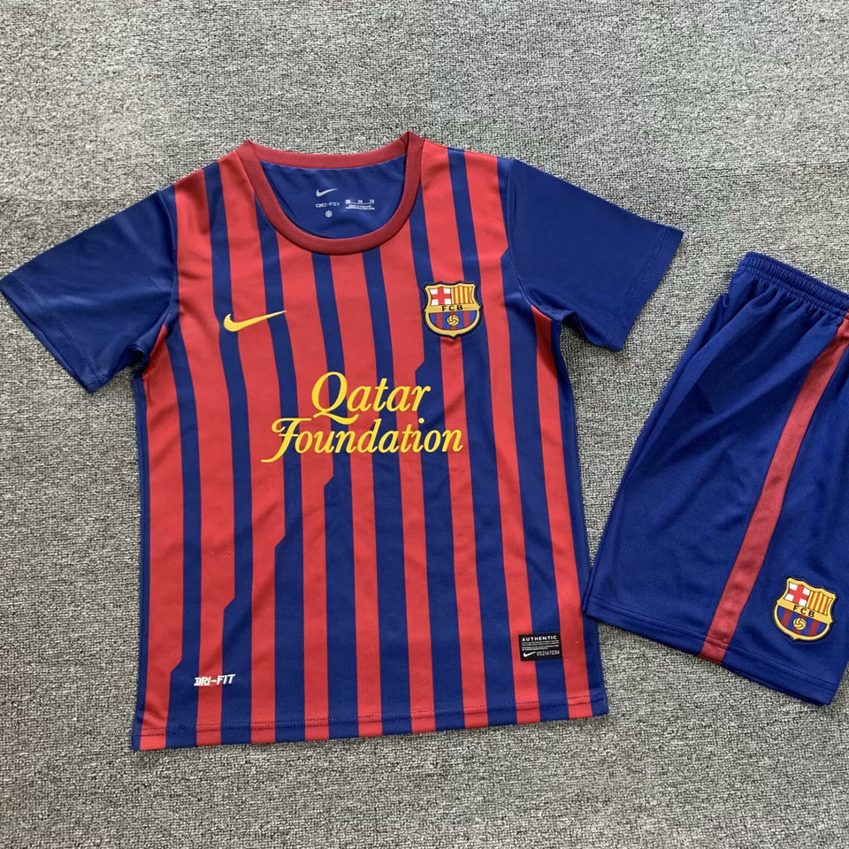Maillot Barcelone Domicile Rétro 2011/12 Enfant