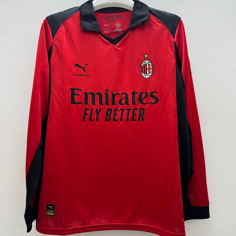 Maillot AC Milan Manches Longues 2025/26