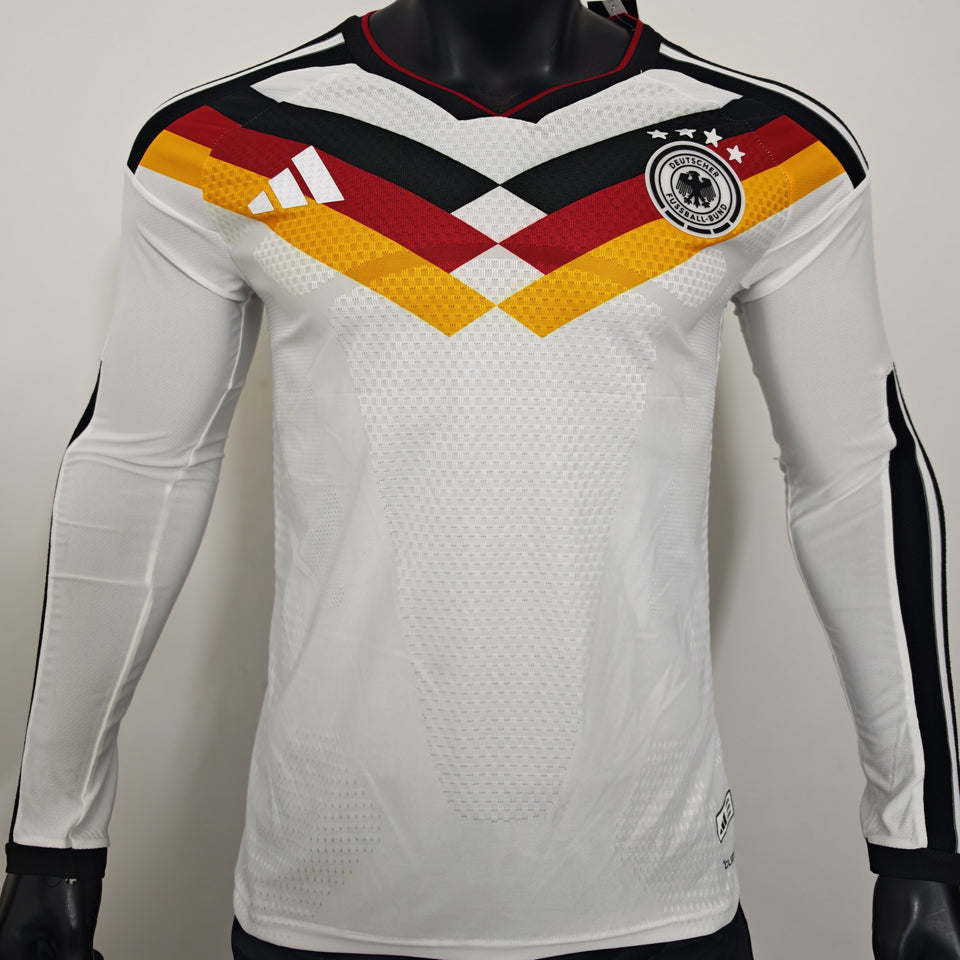 Maillot Allemagne Domicile Manches Longues 2026/27 (Version Joueur)