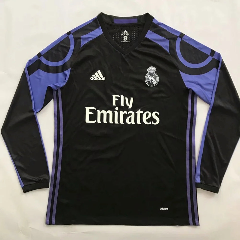 Maillot Real Madrid Manches Longues Rétro 2016/17