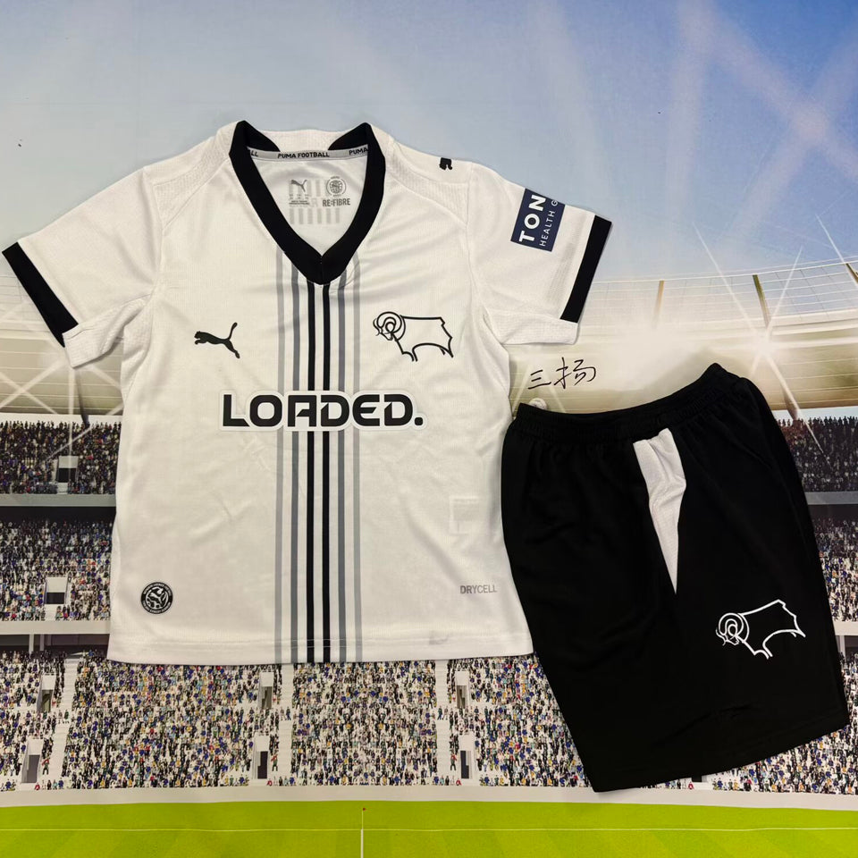 Maillot Derby County Domicile 2026/27 Enfant