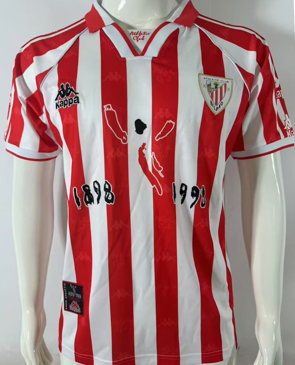 Maillot Athletic Bilbao Domicile Rétro 1997/98
