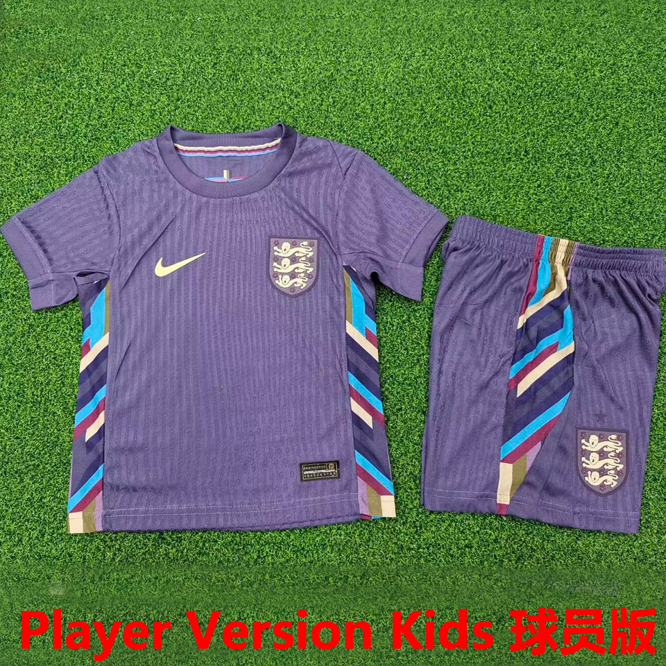 Maillot Angleterre Extérieur 2024/25 Enfant (Version Joueur)