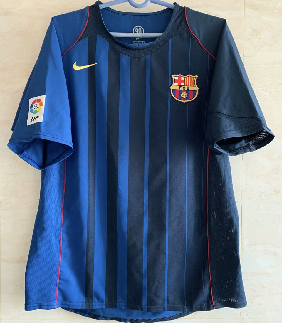 Maillot Barcelone Extérieur Rétro 2004/05