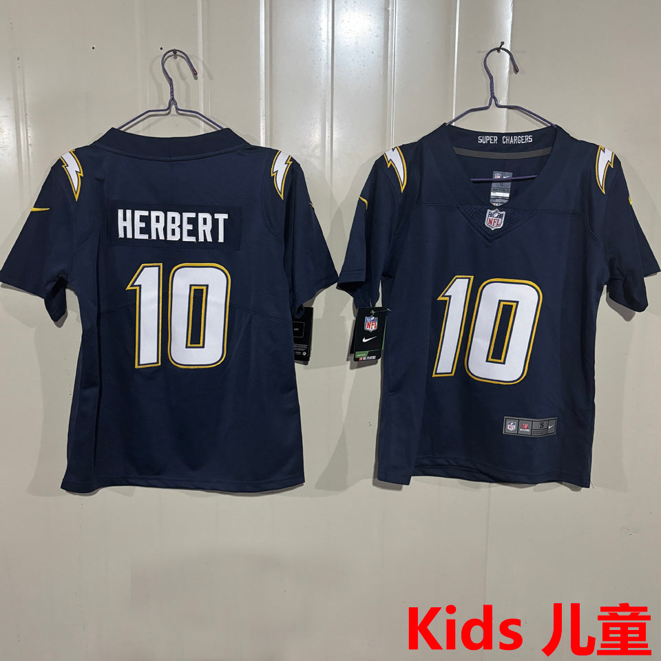Maillot Herbert 10 Los Angeles Chargers Enfant