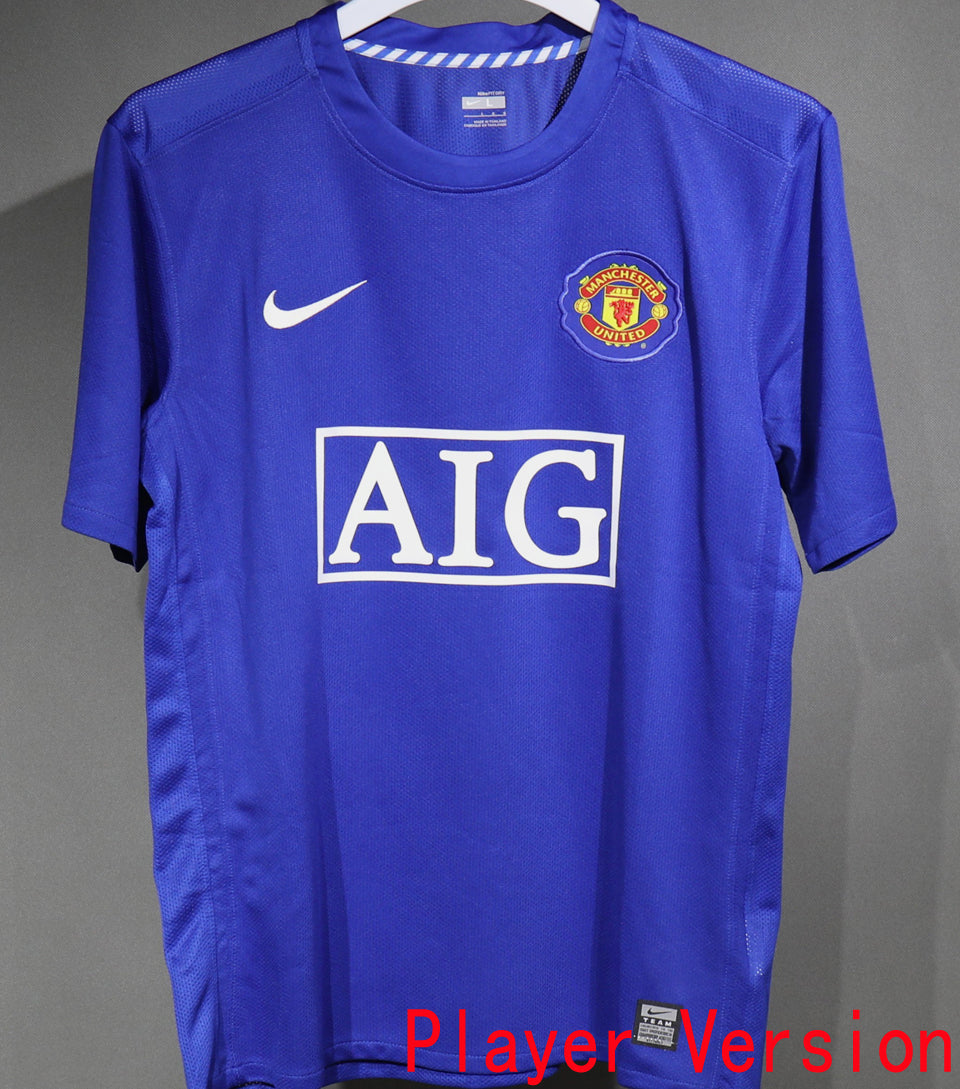 Maillot Manchester United Third Rétro 2008 (Version Joueur)