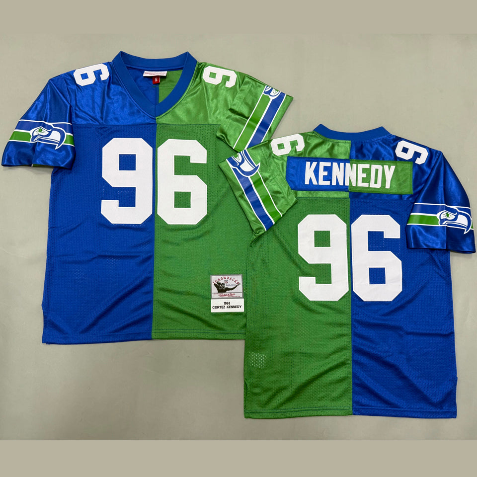 Maillot Kennedy 96 Seattle Seahawks Rétro