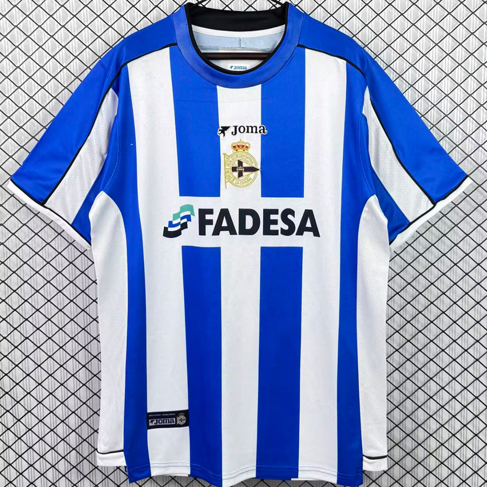 Maillot 03 Deportivo La Coruna Domicile Rétro