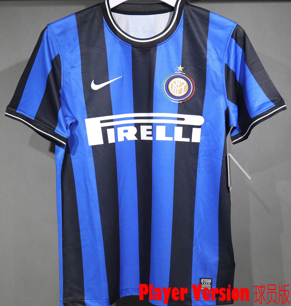 Maillot Inter Milan Domicile Rétro (Version Joueur)