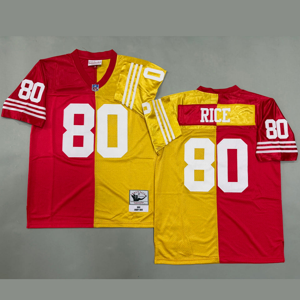 Maillot Rice 80 Men S San Francisco 49Ers Rétro