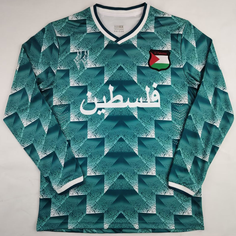 Maillot Palestine Manches Longues Rétro 2025