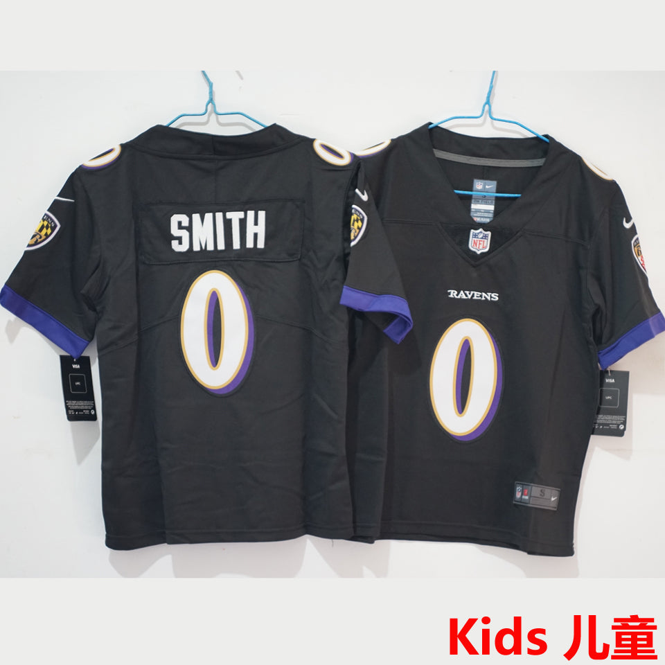 Maillot Smith 0 Baltimore Ravens Enfant