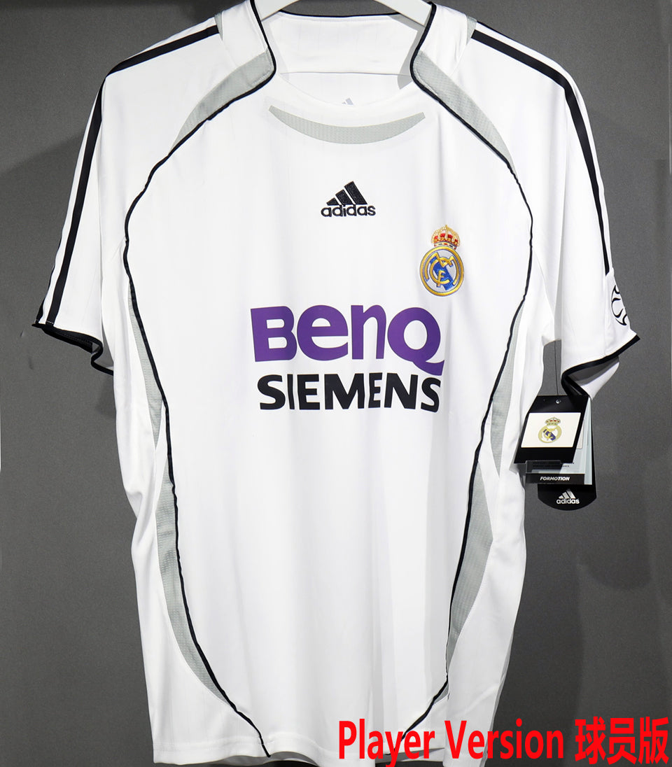 Maillot Real Madrid Domicile Rétro (Version Joueur)