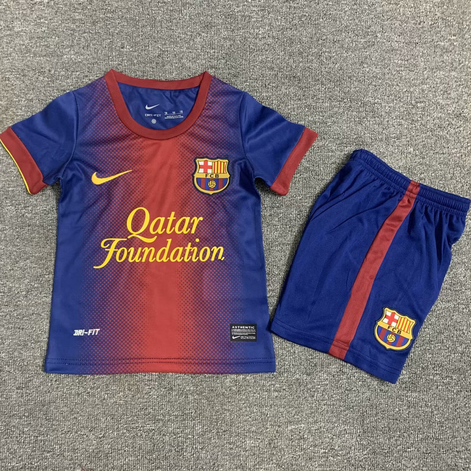 Maillot Barcelone Domicile Rétro 2012/13 Enfant