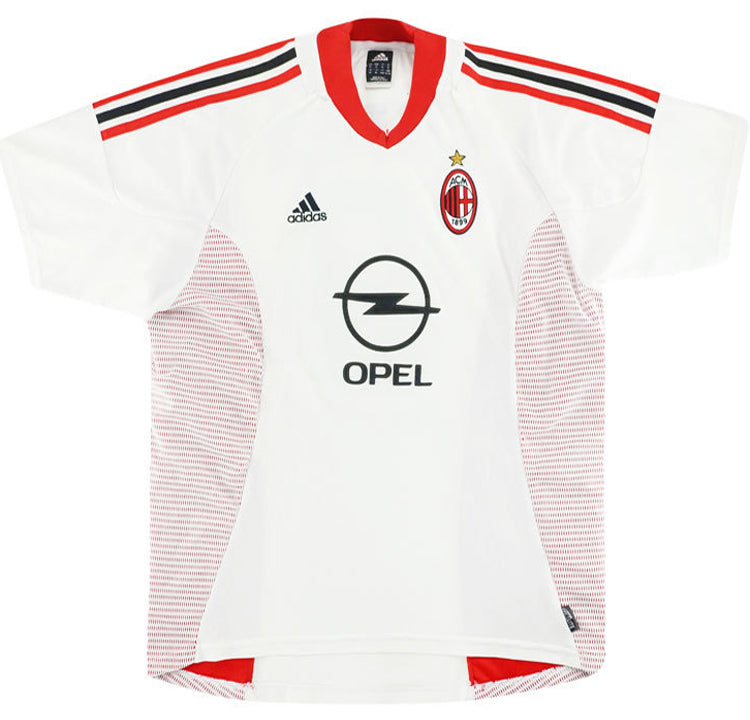 Maillot AC Milan Extérieur Rétro 2002/03