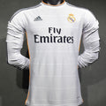 Maillot Real Madrid Domicile Manches Longues Rétro 2013/14 (Version Joueur)