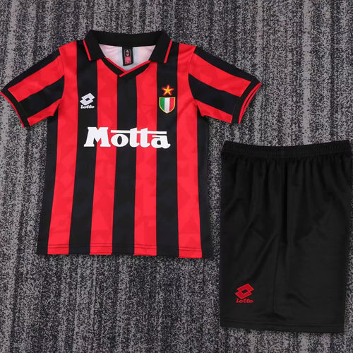 Maillot AC Milan Domicile Rétro 1993/94 Enfant