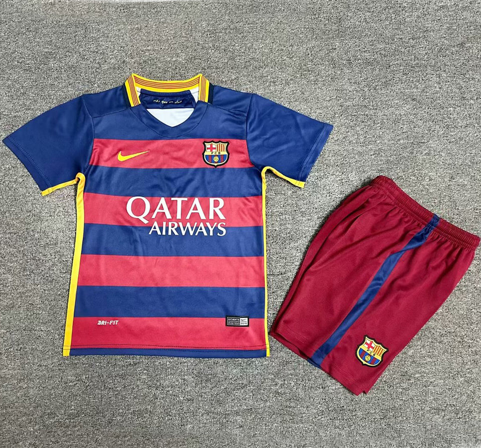 Maillot Barcelone Domicile Rétro 2015/16 Enfant