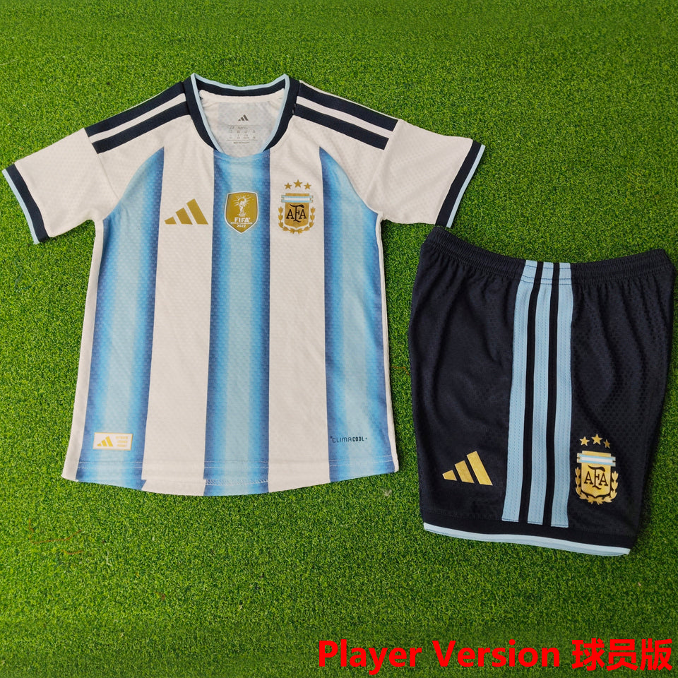 Maillot Argentine Domicile 2026 Enfant (Version Joueur)