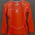 Maillot Pays-Bas Domicile Manches Longues Rétro 2004
