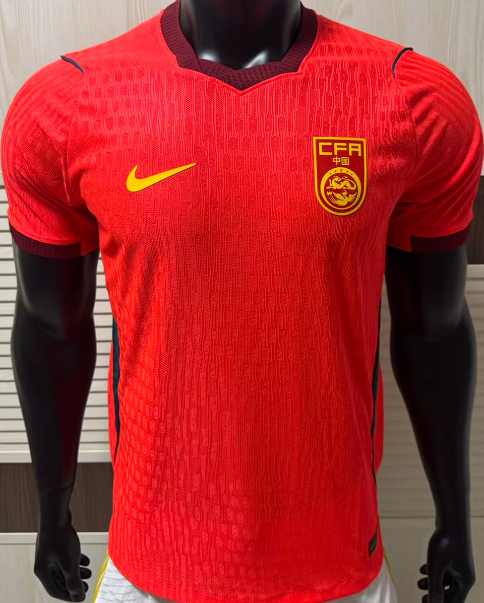Maillot China Domicile 2026/27 (Version Joueur)