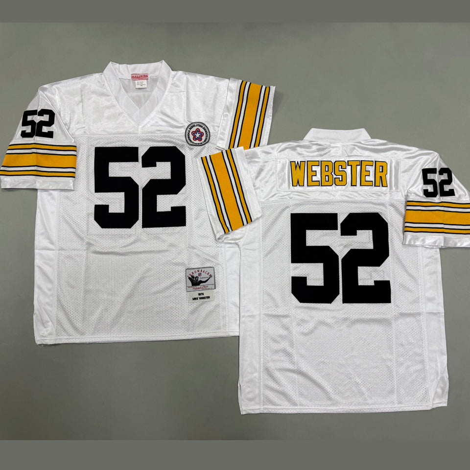 Maillot Webster 52 Men S Pittsburgh Steelers Rétro