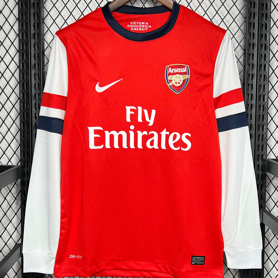 Maillot Arsenal Domicile Manches Longues Rétro 2012/13