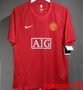 Maillot Manchester United Domicile Rétro 2007/08 (Version Joueur)