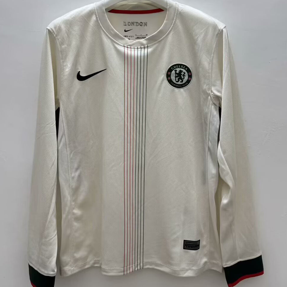 Maillot Chelsea Extérieur Manches Longues 2025/26