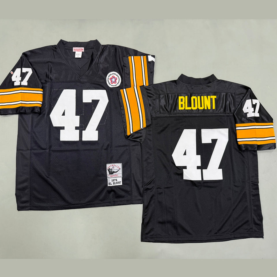 Maillot Blount 47 Men S Pittsburgh Steelers Rétro