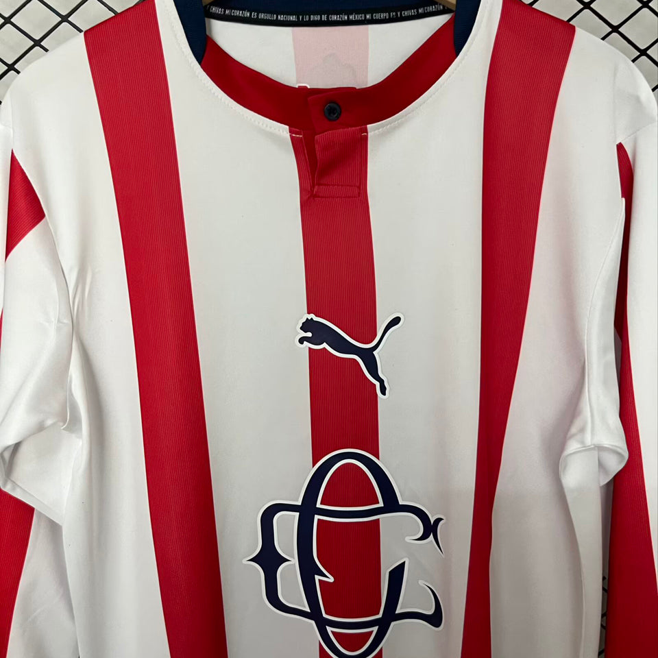 Maillot Chivas 120Th Manches Longues Rétro