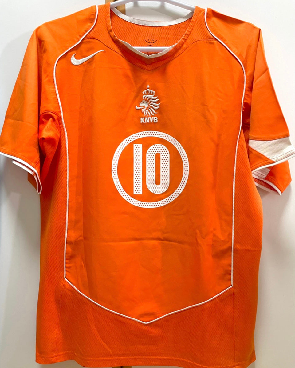 Maillot Pays-Bas Domicile Rétro 2004