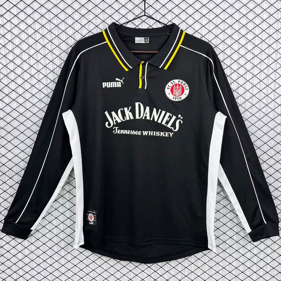 Maillot St Pauli Extérieur Manches Longues Rétro