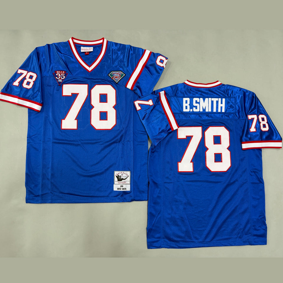 Maillot B Smith 78 Men S Buffalo Bills Rétro