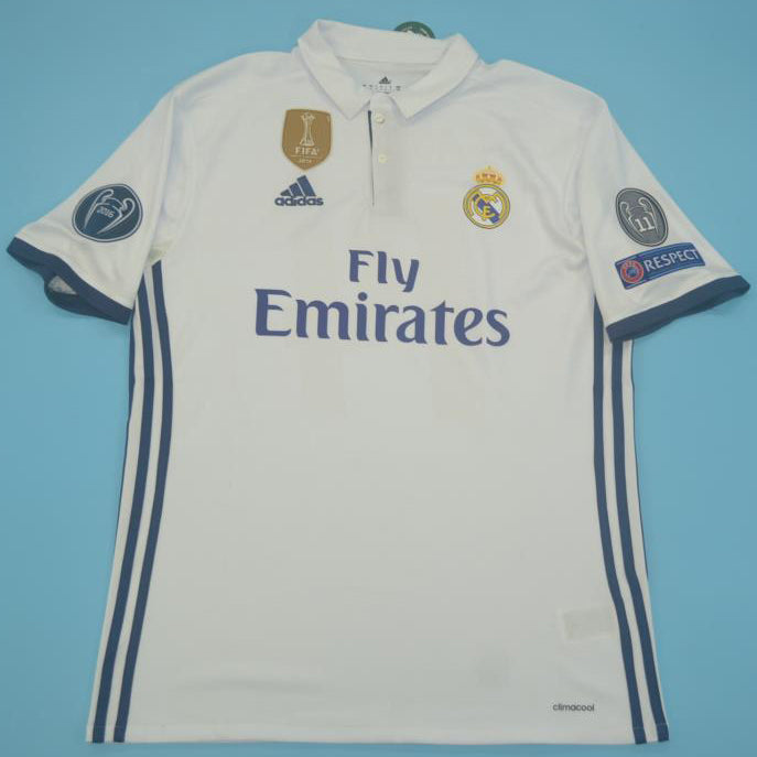 Maillot Real Madrid Domicile Rétro 2016