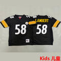 Maillot Lambert 58 Pittsburgh Steelers Rétro Enfant