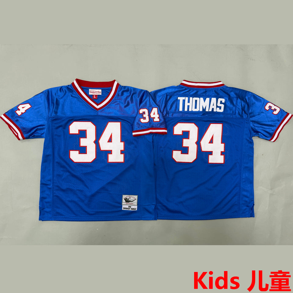 Maillot Thomas 34 Buffalo Bills Rétro Enfant