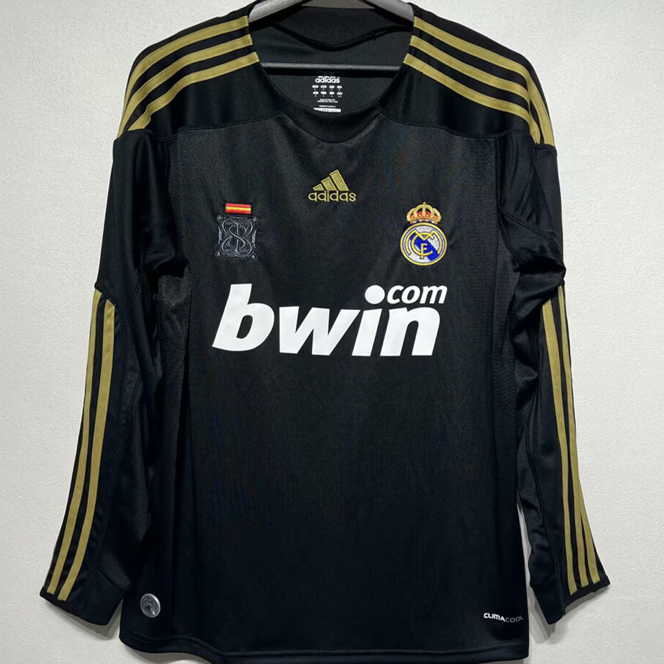 Maillot Real Madrid Extérieur Manches Longues Rétro (Version Joueur)