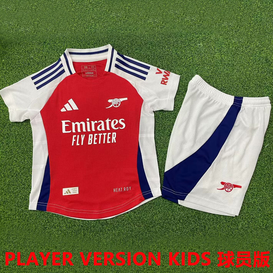 Maillot Arsenal Domicile 2024/25 Enfant (Version Joueur)
