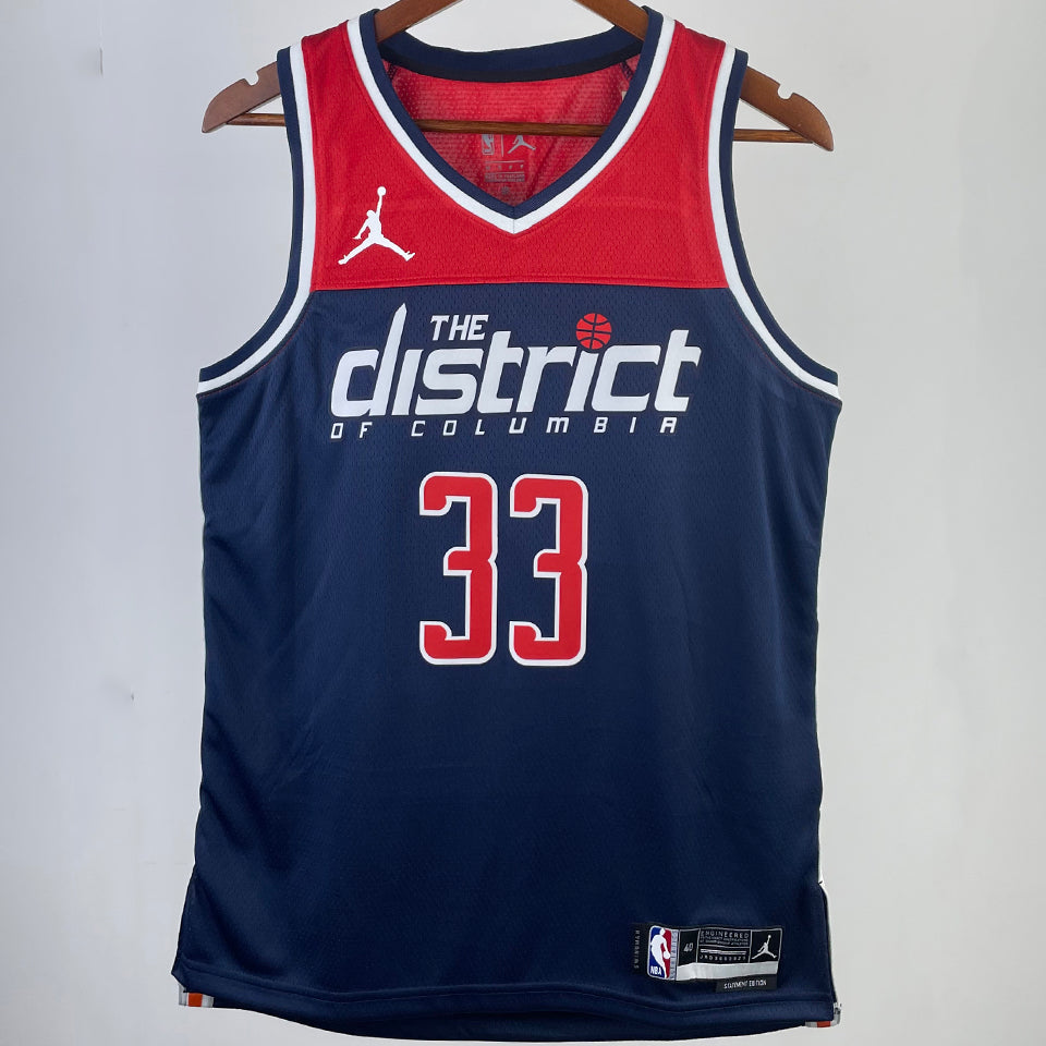 Maillot Wizards Kuzma 33 Dark 2023/24